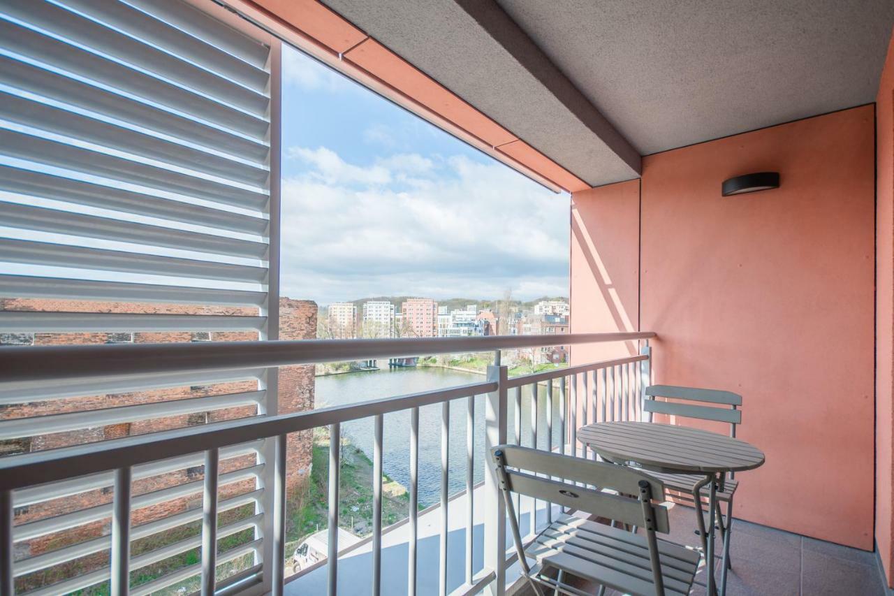 Citystay Waterlane Island Apartment Gdansk Exterior foto
